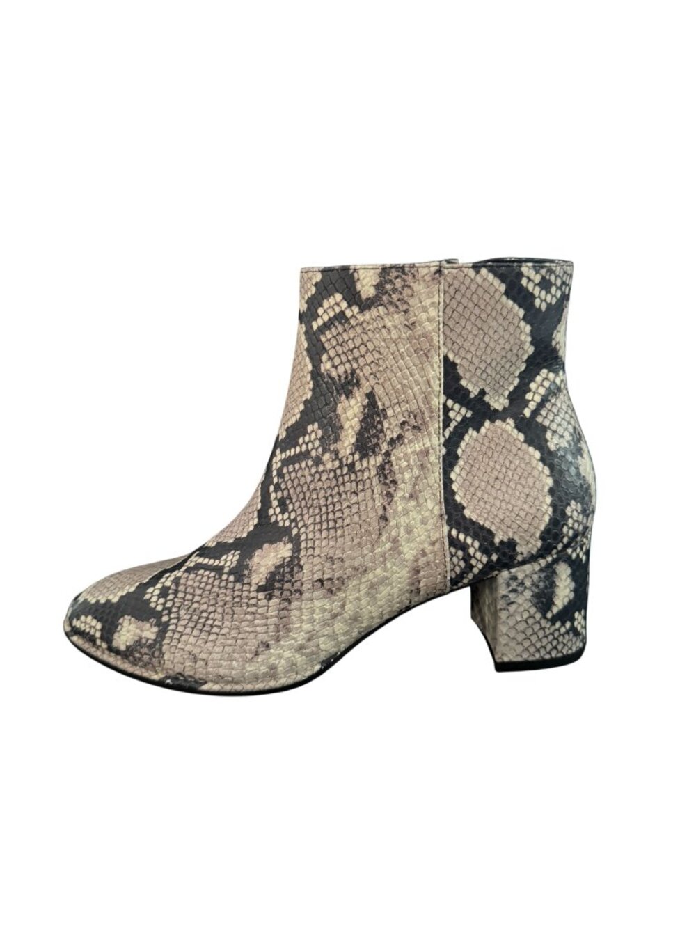 Stuart Weitzman Snakeskin Embossed Leather Ankle Boot Women's, 8B NWOB